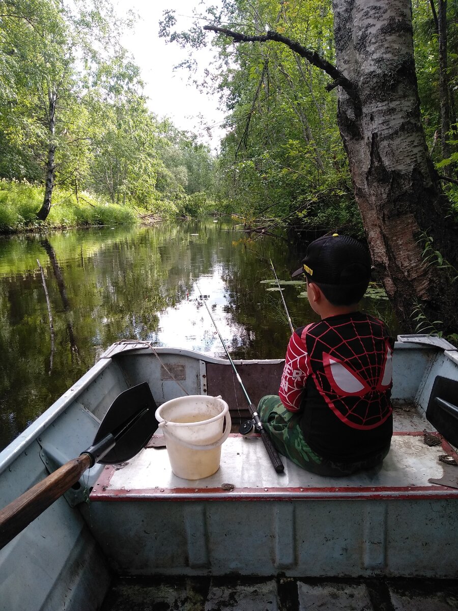 Первая рыбалка с которой всё началось.