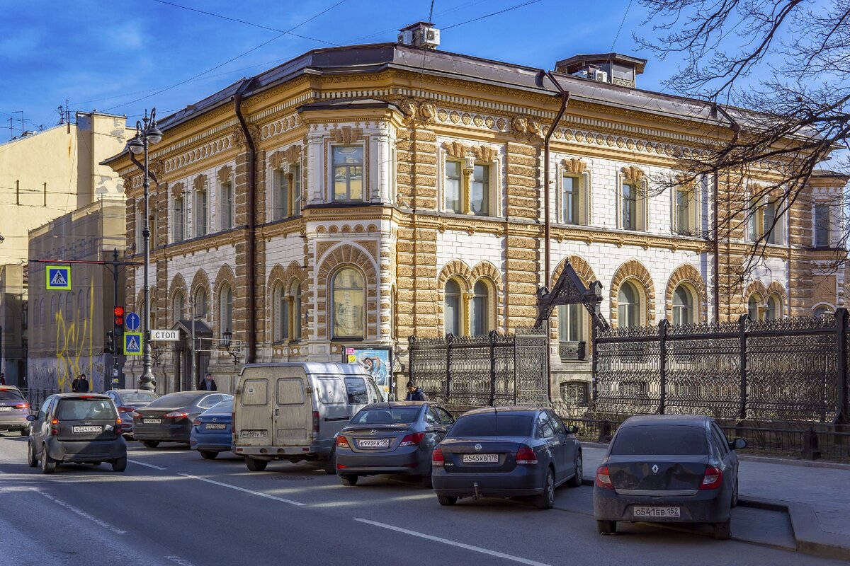 Особняк Сан-Галли Санкт-Петербург снаружи