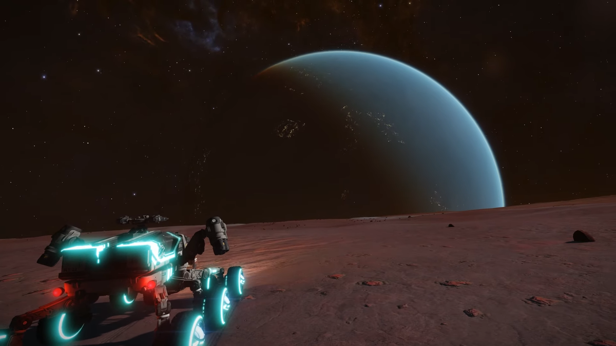 Планета Mitterand Hollow, система Epsilon Indi