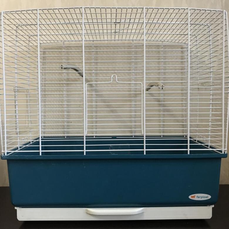 Прямоугольная клетка для попугая