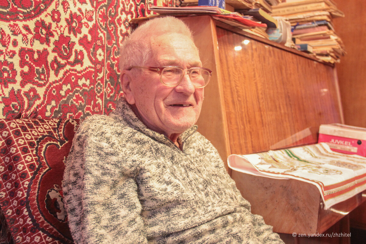 Николай Федорович в день своего 91-го дня рождения