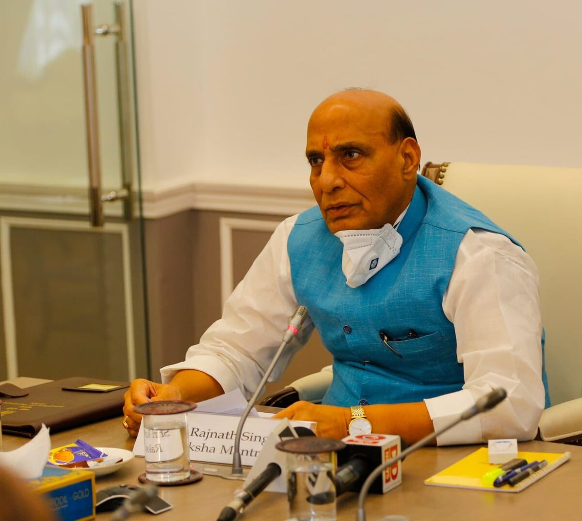 Министр обороны Индии (фотография из официального сайта https://www.rajnathsingh.in/wp-content/uploads/2020/05/Shri-Rajnath-Singh.jpg)