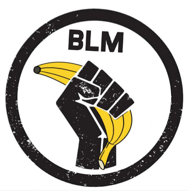 Blm символ. Black Lives matter символ. Blm логотип. Blm банан.