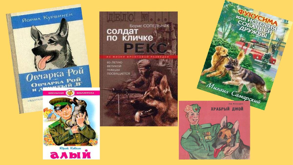 Лучшая подборка книг об овчарках для детей младшего школьного возраста