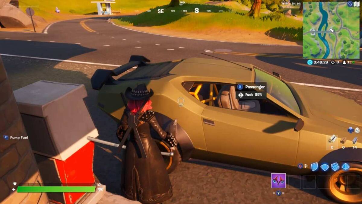 Машины в Fortnite
