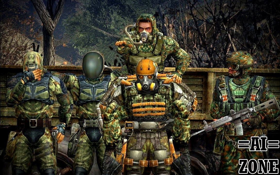 Боевая группа Стахана. Фото на привале в районе "Рыжего леса".