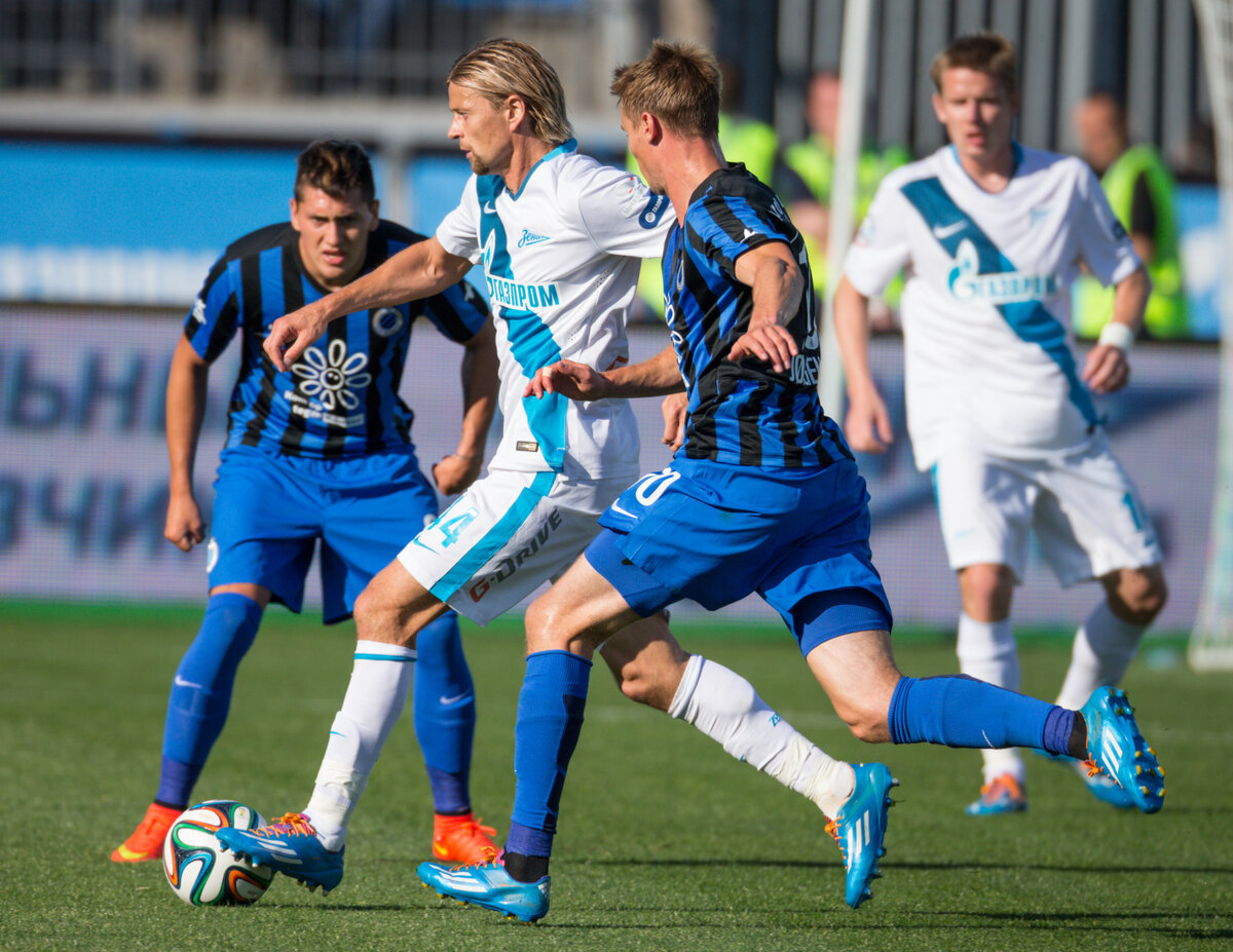 Товарищеская встреча Зенита и Брюгге 2014 года, завершившаяся со счетом 1:1