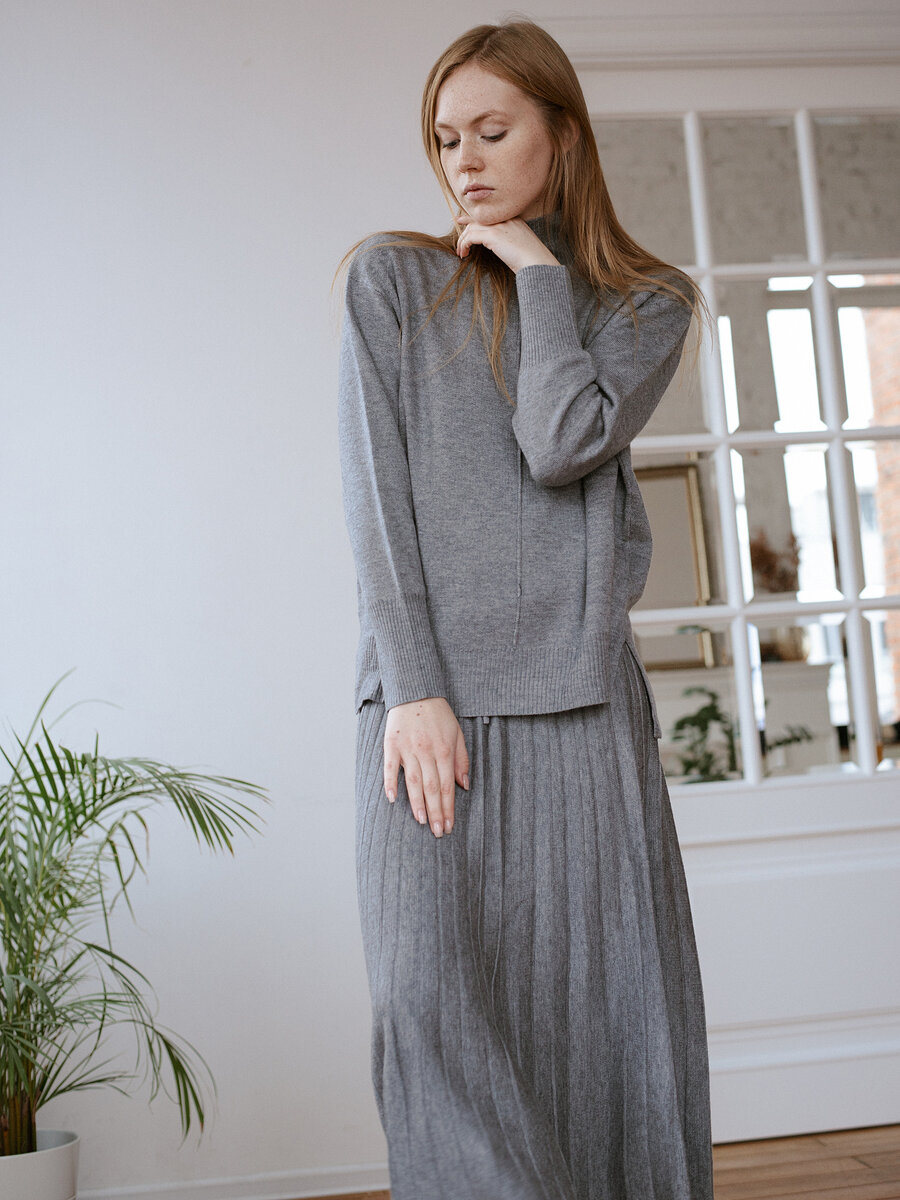 Юбки в сдержанных цветах для повседневного комфорта