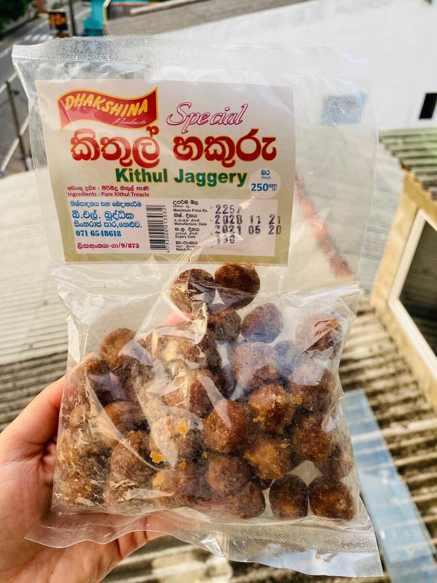 Нерафинированный сахар, джагери