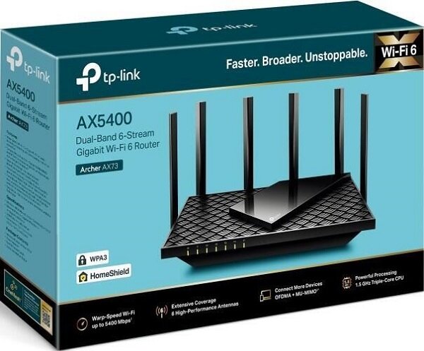 TP-Link Archer AX73 оборудован 3-ядерным процессором