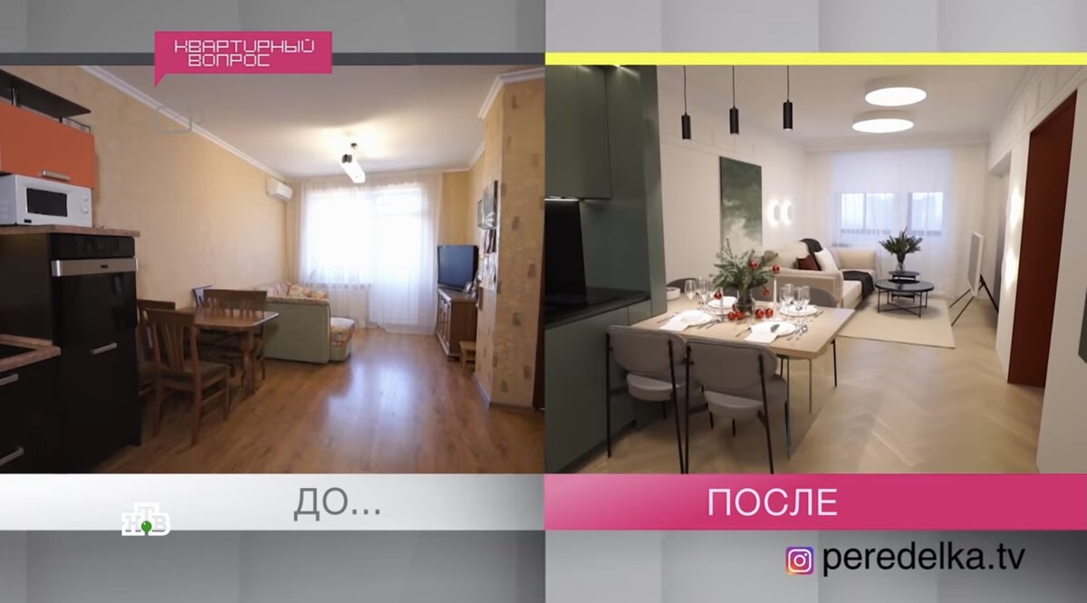 Меньше места, больше стиля: квартирный вопрос 26.12.20 — небольшая кухня-гостиная для большой семьи. Много фото до и после