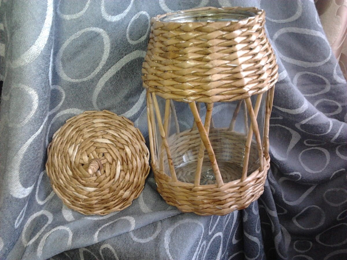 Первые работы по плетению