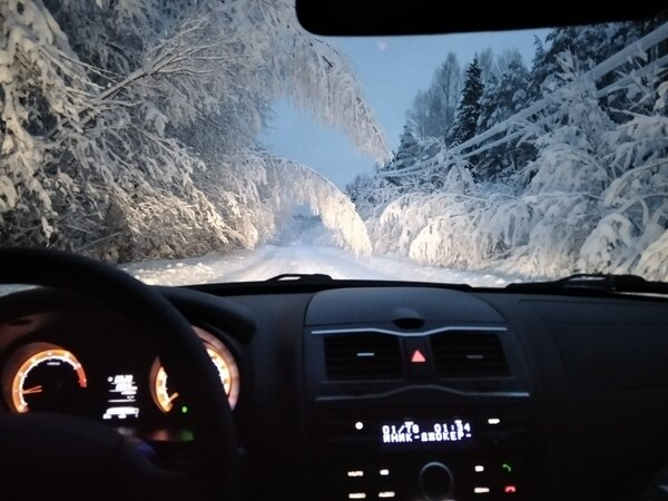 В дороге. К;расота