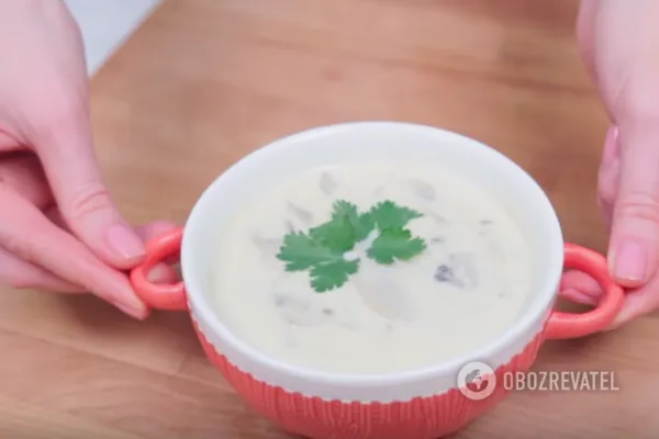 Готовый суп