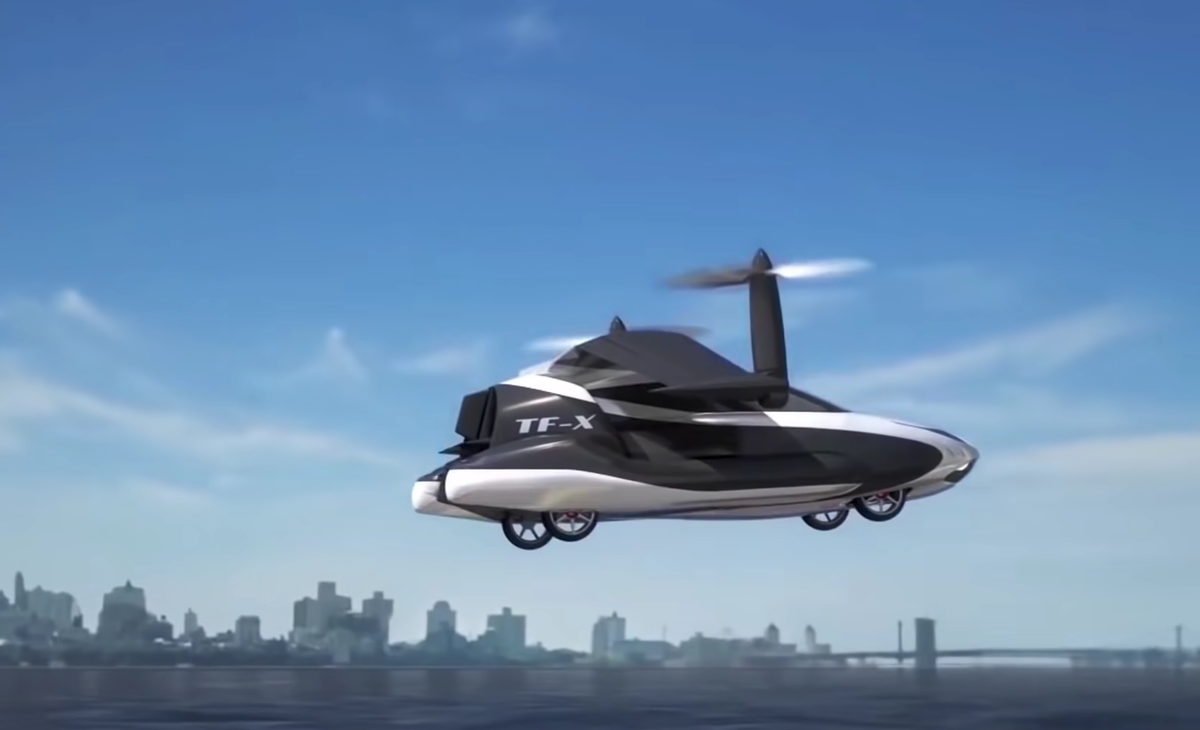 Летающий автомобиль Terrafugia