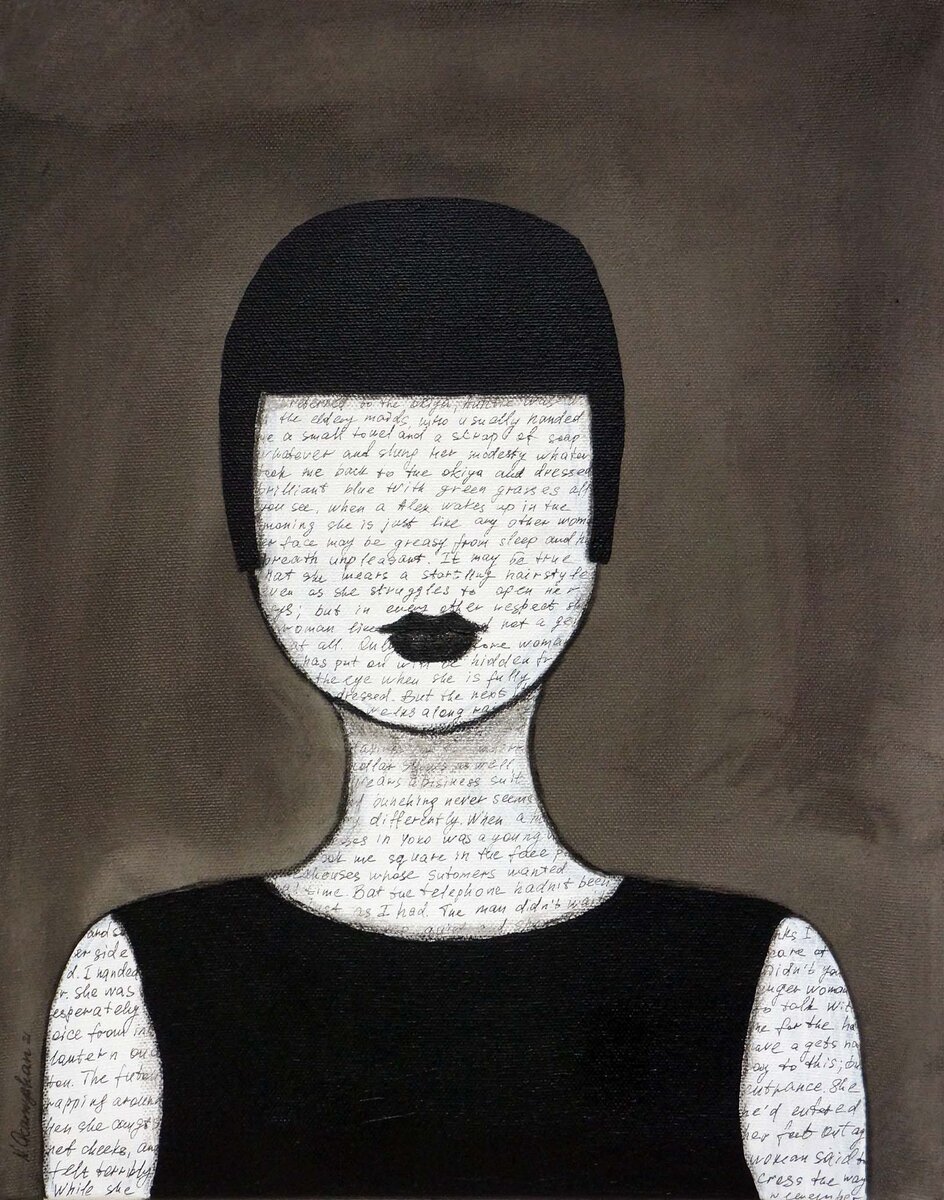 Камышан Ната Минимализм 50х40 хм 2021 г #андеграунд22 