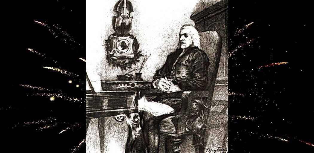 Антонио Сальери  (Иллюстрации Михаила Врубеля к "Маленьким трагедиям" Пушкина)