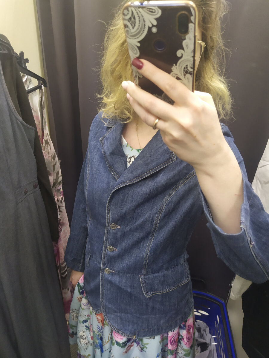 Джинсовый пиджак Revanche in fashion.