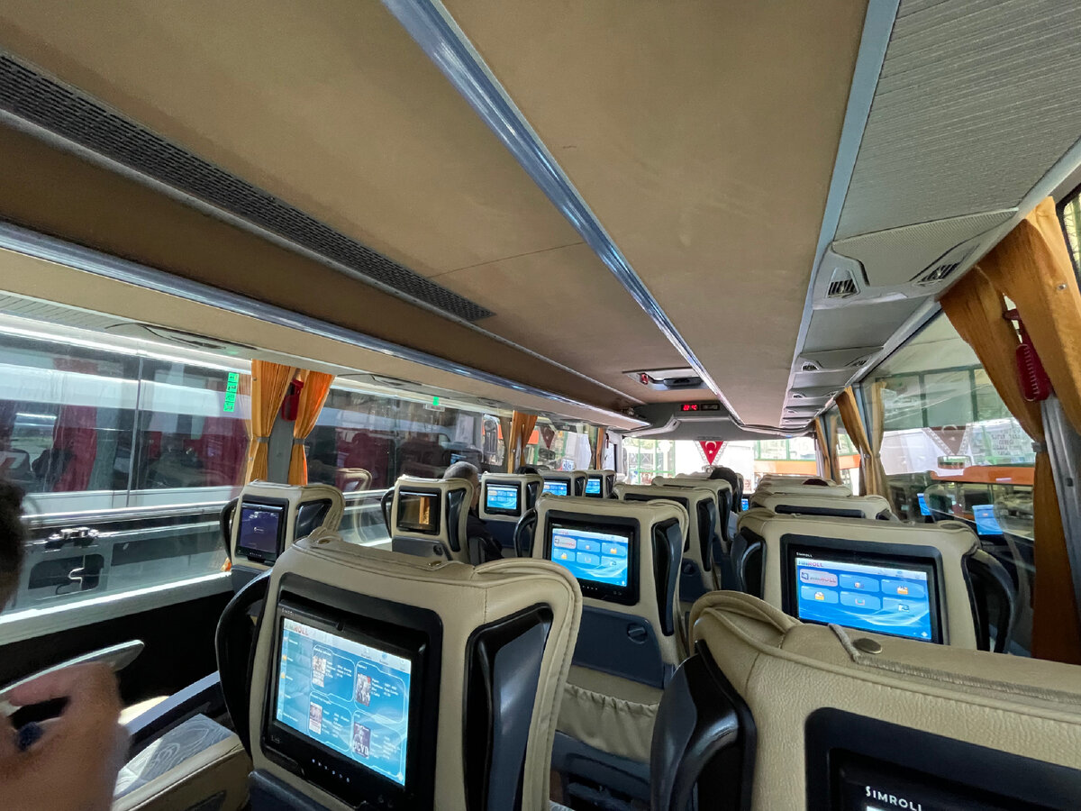 Стандартный автобус крупных турецких кампаний Varan, Kamil Koc, Pamukkale, Metro