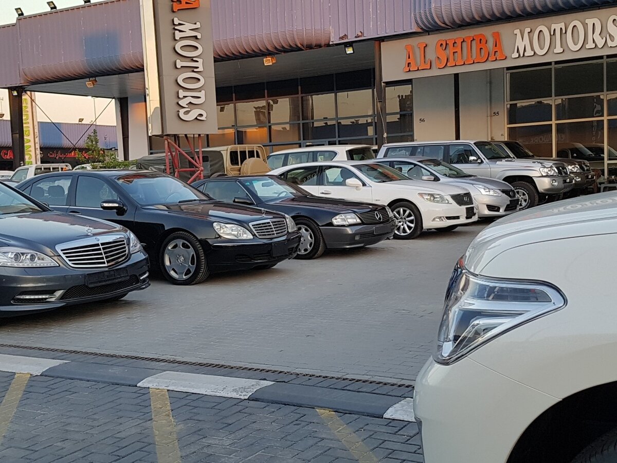 Авто из Арабских Эмиратов