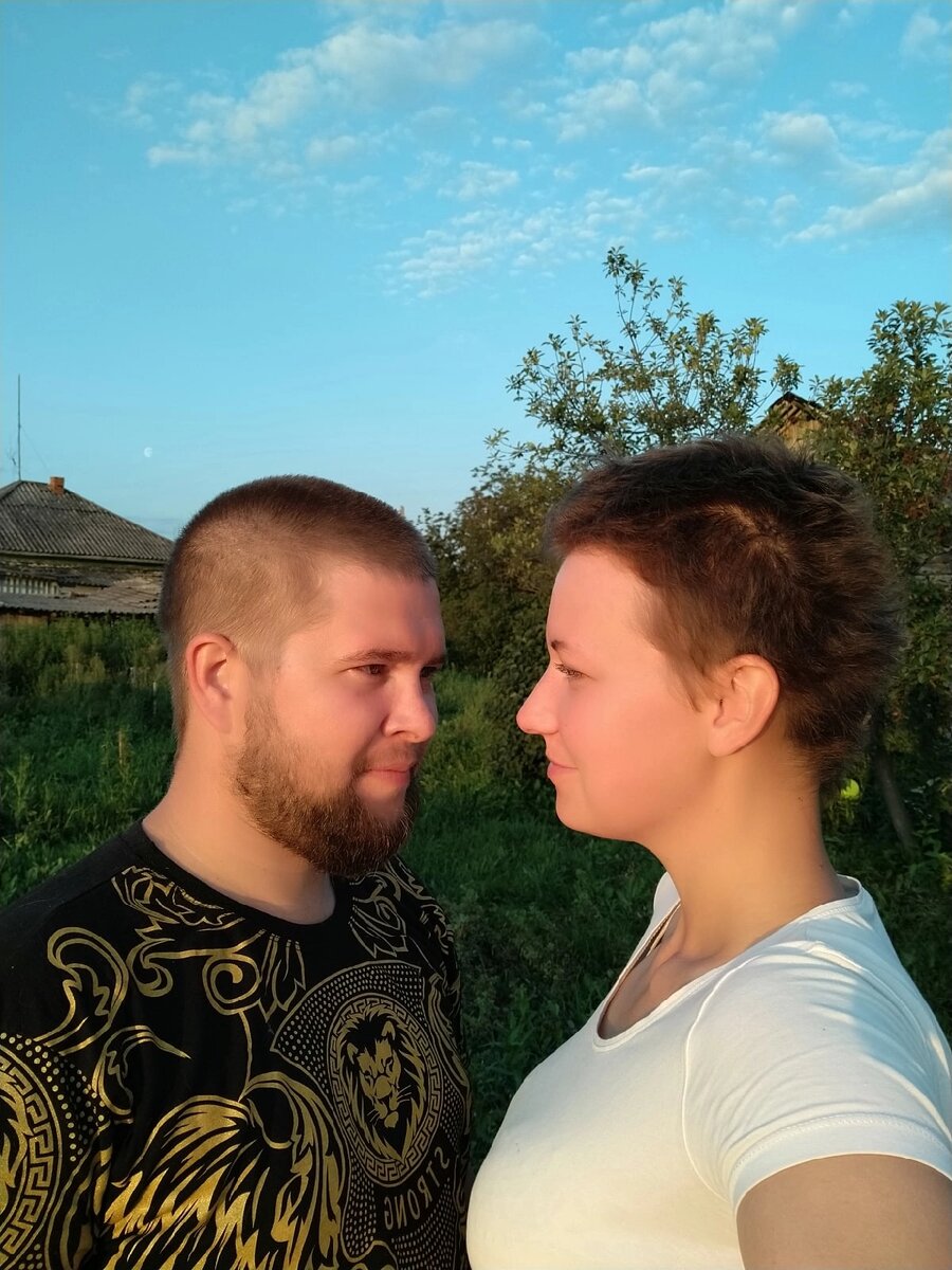 Счастливые,купили участок в деревне июнь 2021 г.