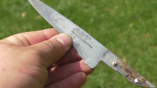 Опытный ножедел рассказал как быстро отремонтировать сломанный нож ...
