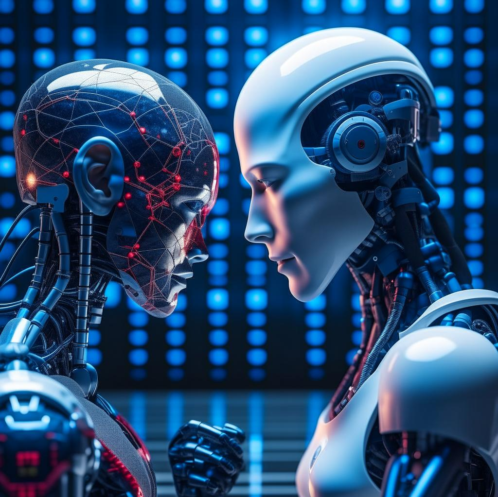 Как видит ИИ своё столкновения 