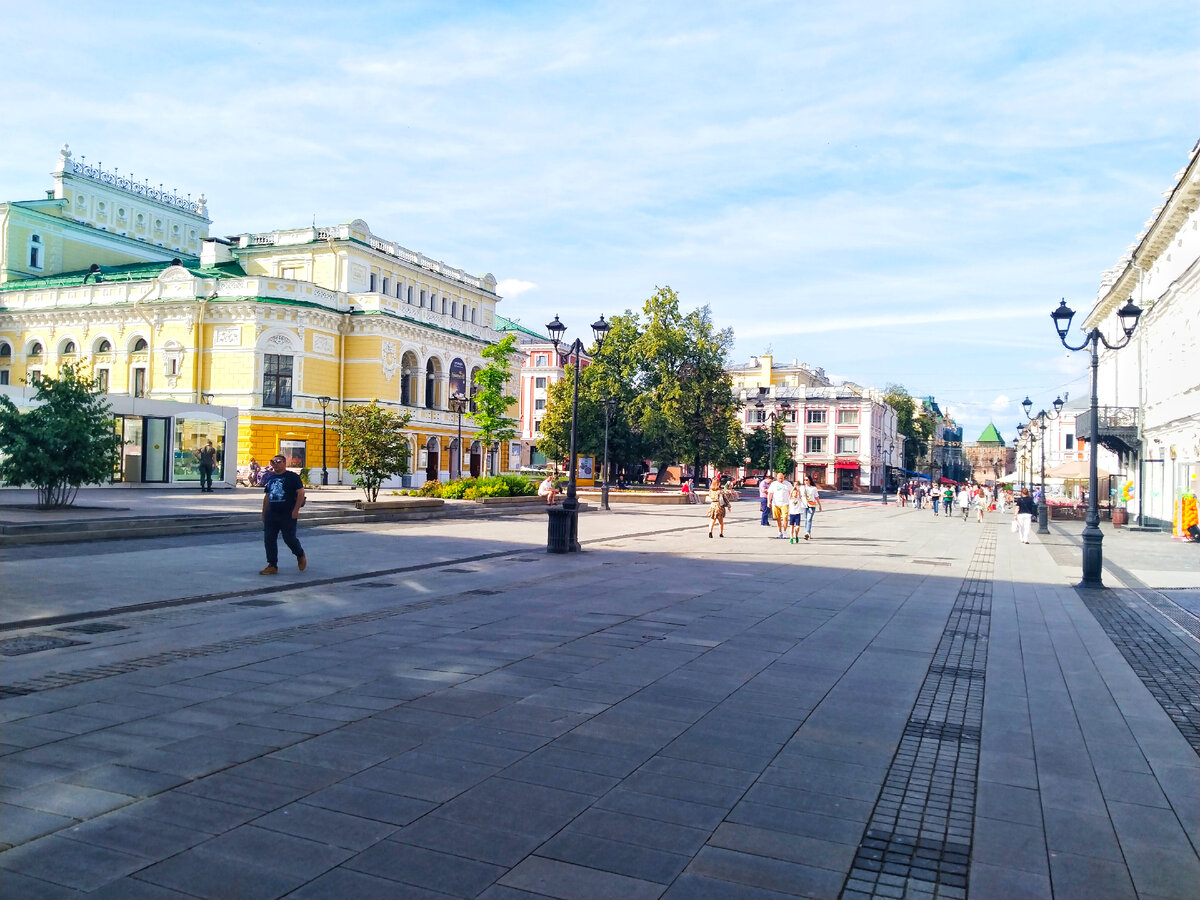 Гуляем по главной улице Нижнего Новгорода | Пешком по городам | Дзен