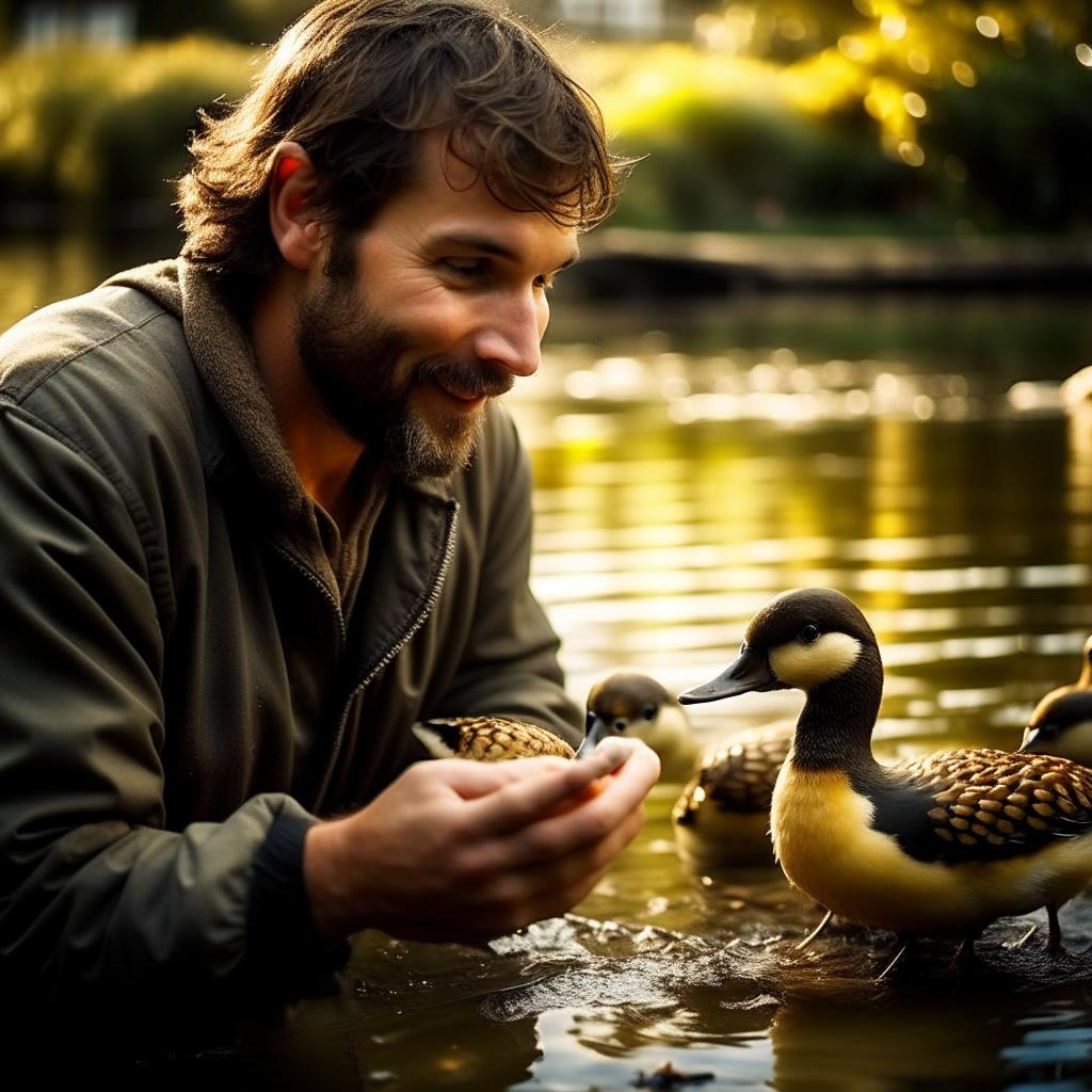 Даже позавидовал мужу клиентки. Тоже хочу успевать гулять и кормить уток