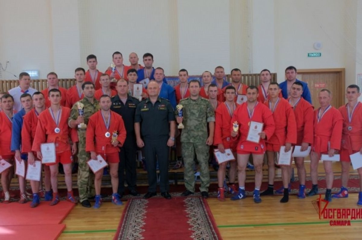    Самарские росгвардейцы – призеры чемпионата Приволжского округа по самбо