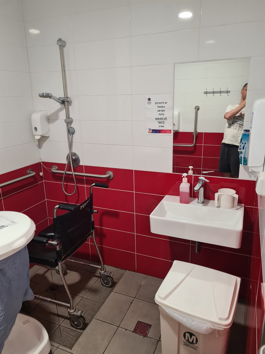 Душ в палате