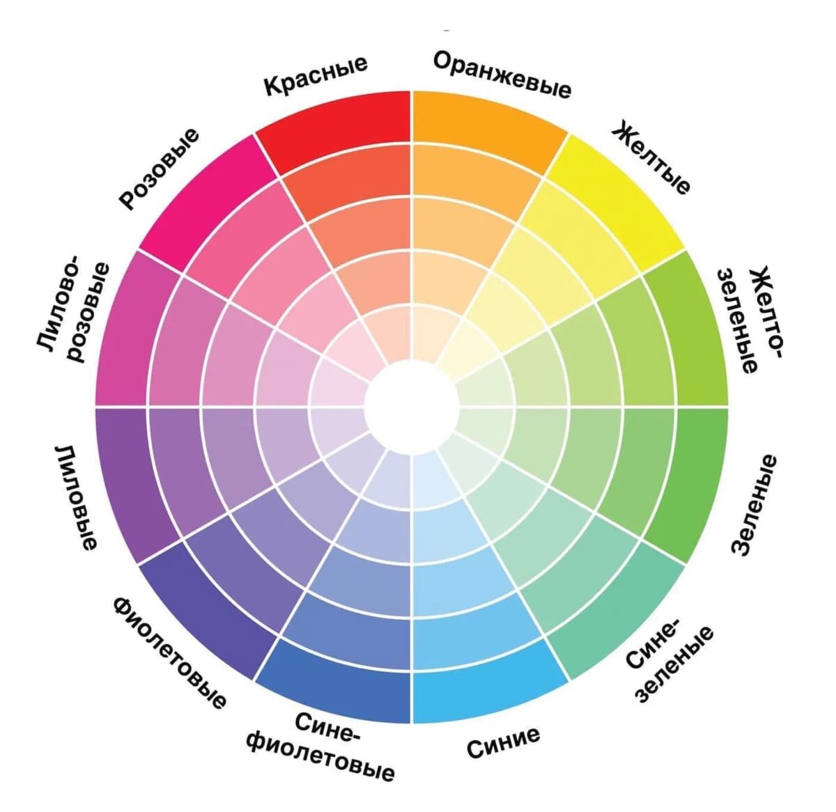 Простая шпаргалка: «как пользоваться цветовым кругом Иттена» | Изумрудный  дом | Дзен