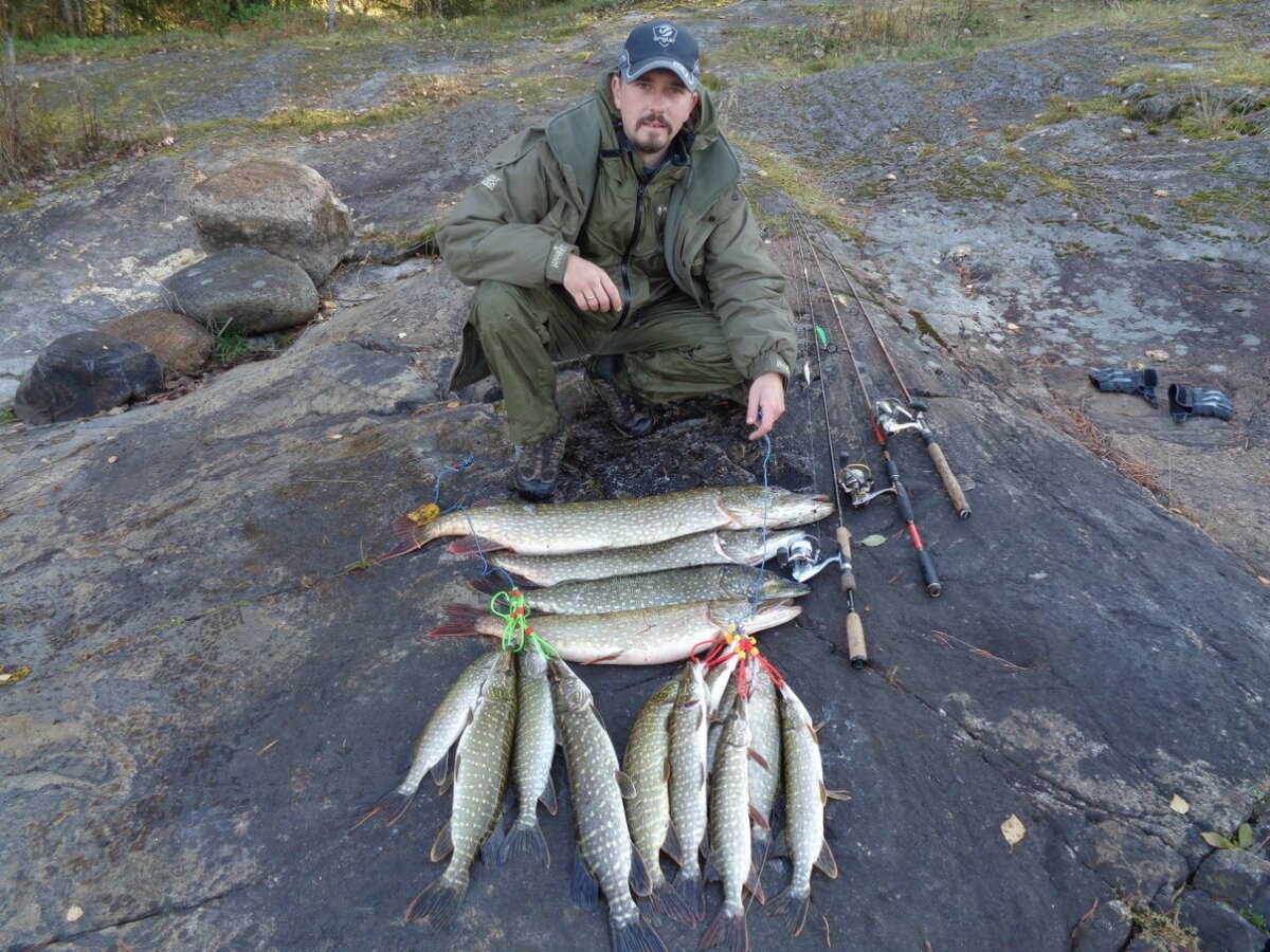 Да и поймать там порой удается неплохо за эти два-три дня! 