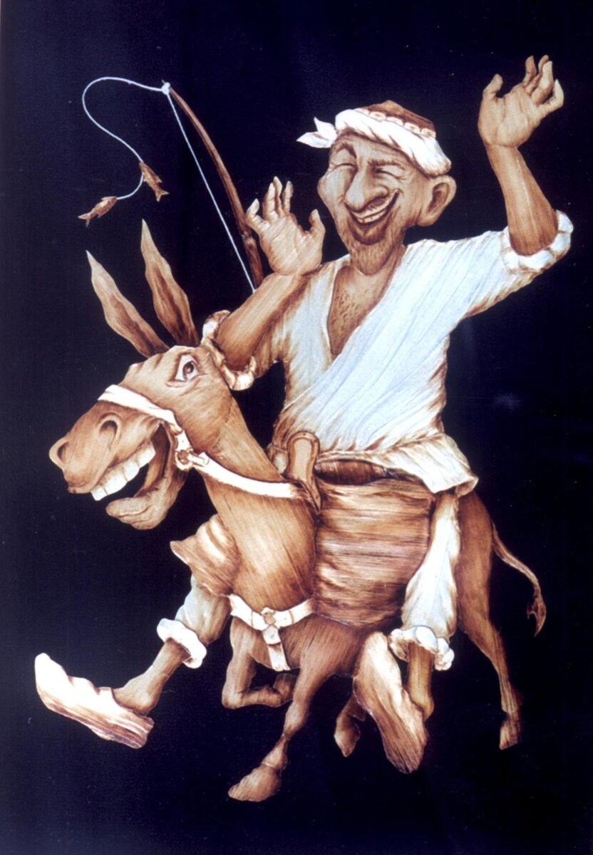 Хаджа Насреддин. Картинка из интеренета.