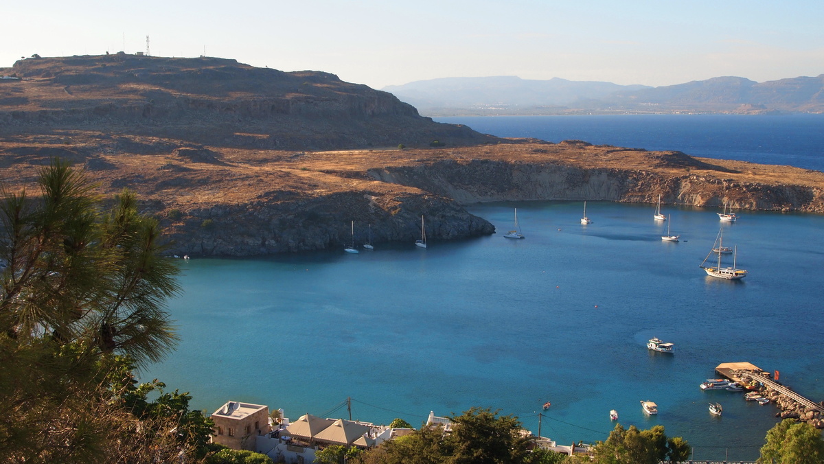 Бухта на острове Родос