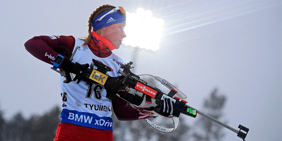 Кристина Резцова - 15-е место в спринте на 8-ом этапе Кубка IBU в Отепя. 