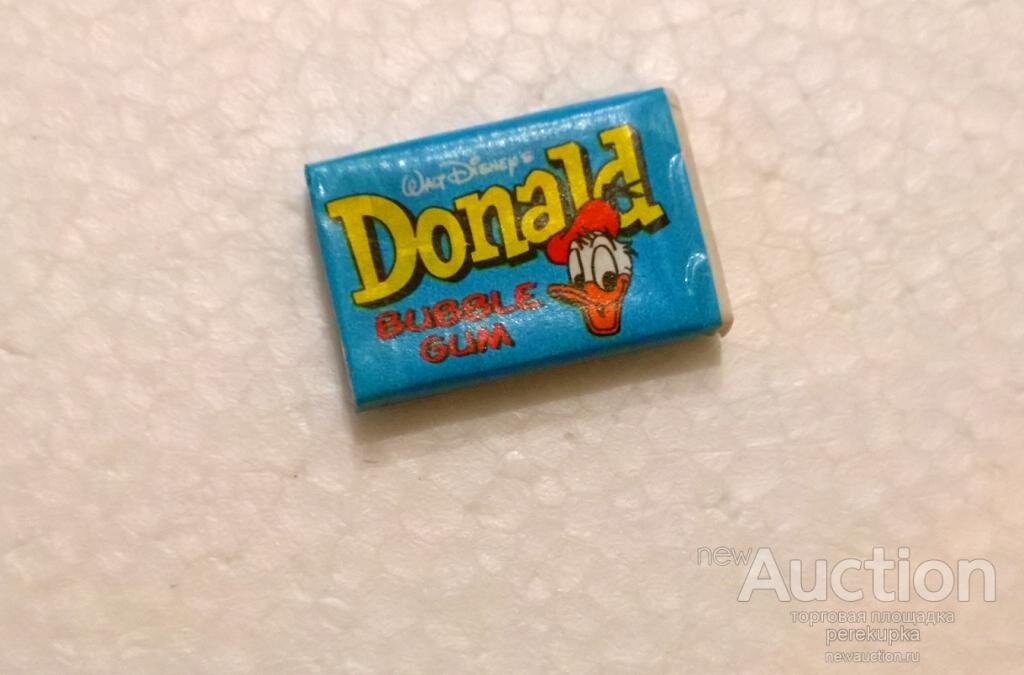 Жвачка Donald Duck от Walt Disney