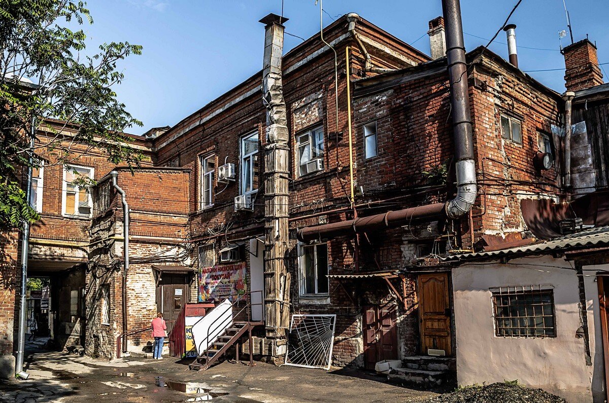 На фото: Типичная Российская провинция