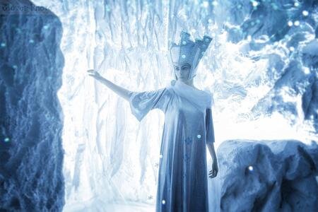 косплей "Снежная Королева"