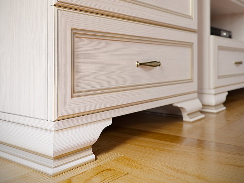 Хороший пример напольного покрытия. На фото элемент гостиной "Сиена", МФ Кураж