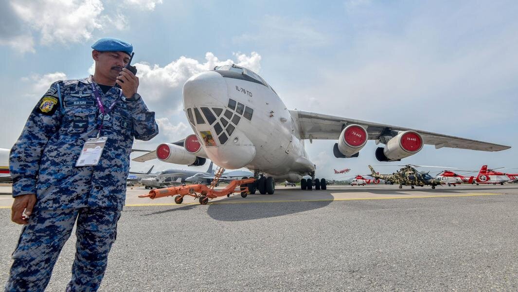 Российский самолет Ил-76 на LIMA'19. Фото: Global Look Press/imago images/Xinhua