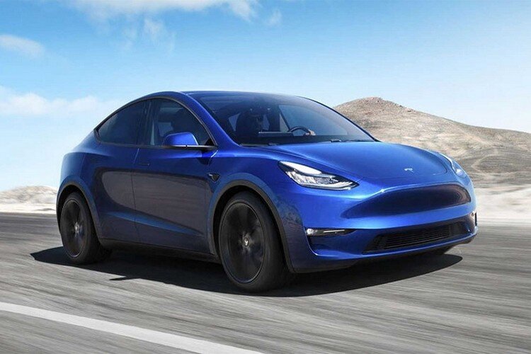 новая Tesla Model Y