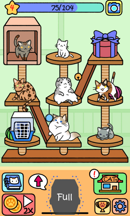 Попытайтесь сдержать улыбку, когда будете играть в Cat Condo.