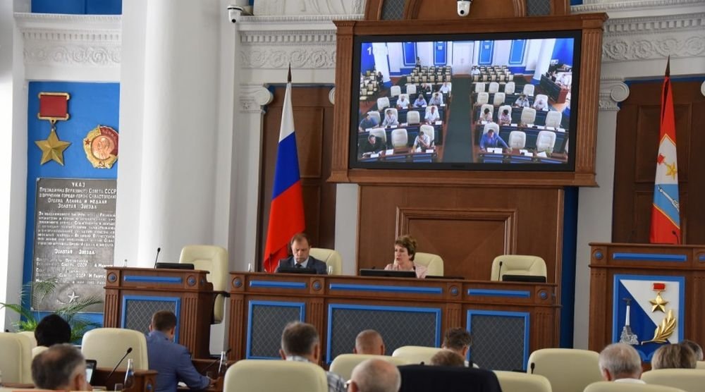 Пленарное заседание заксобрания Севастополя, 4 июня 2019 года. Фото: sevzakon.ru. 