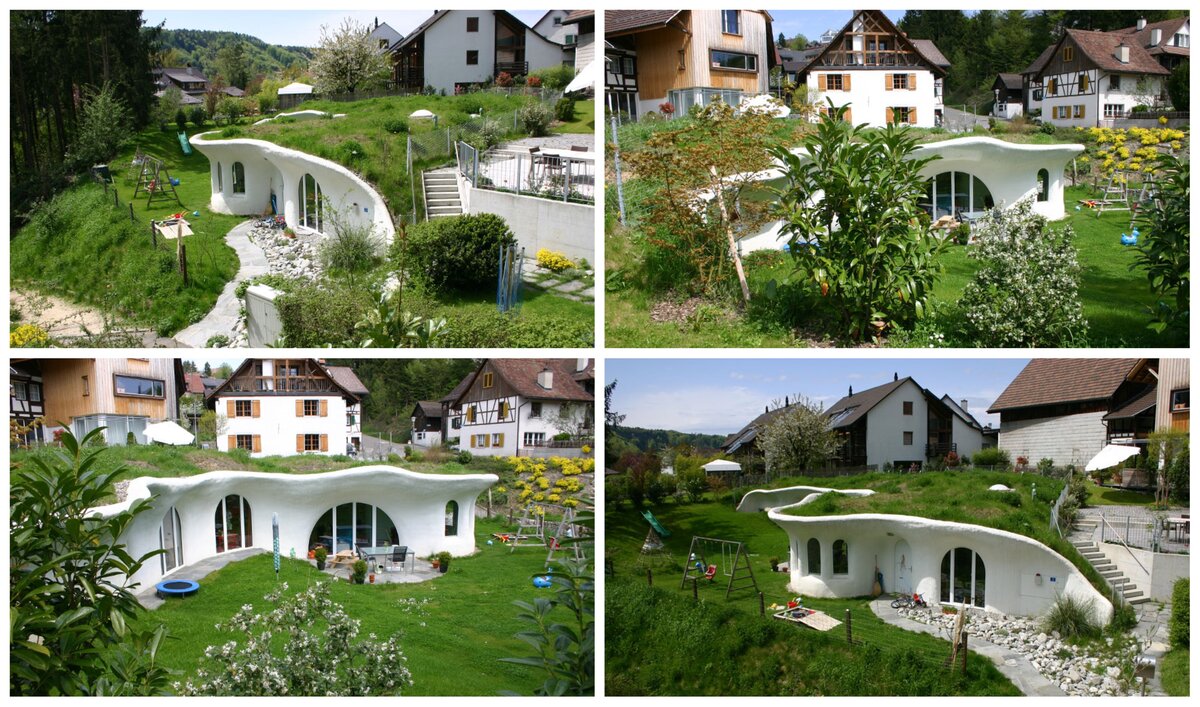 Фото по материалам сайта: www.erdhaus.ch