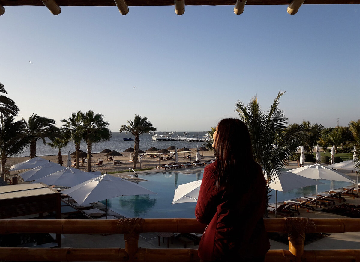 Вид с балкона