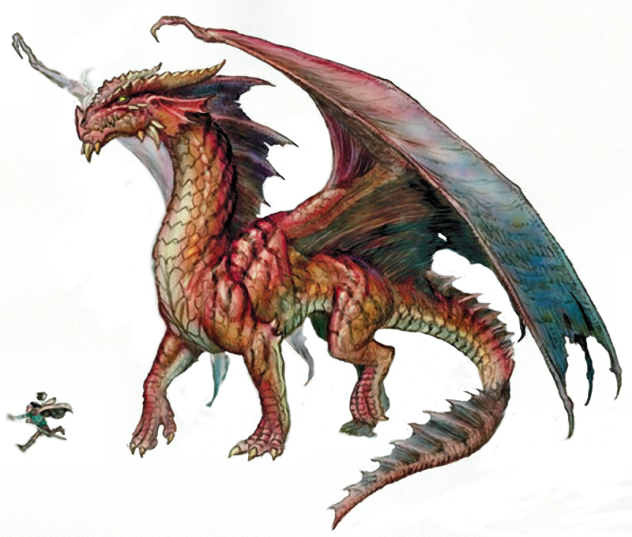 рис. 1. Образ дракона.