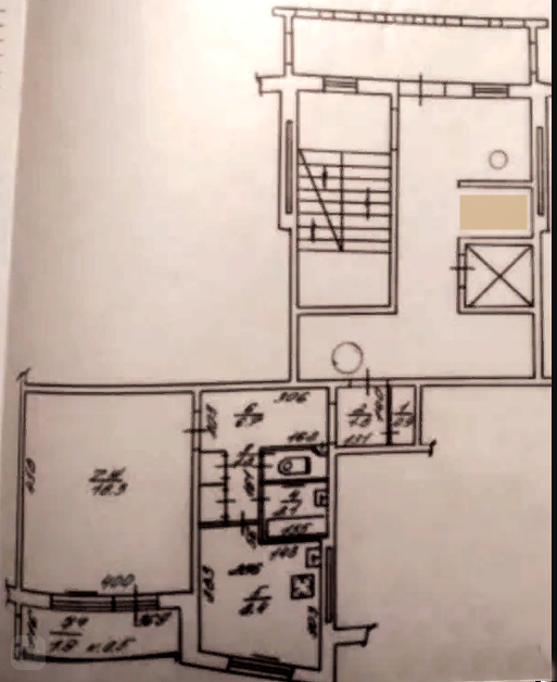 Это план.  Просто план. Для тех, кому понятнее и легче представить объём, видя вот так: сверху и с цифрами.