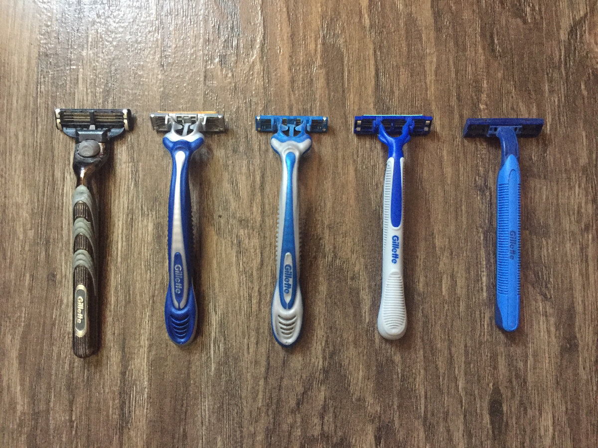 Gillette Razor лезвия Винтаж