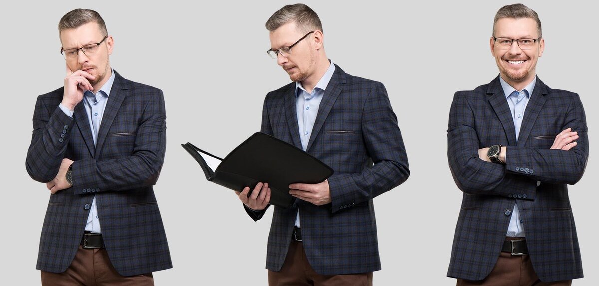 Пример персонажа из библиотеки контента iSpring